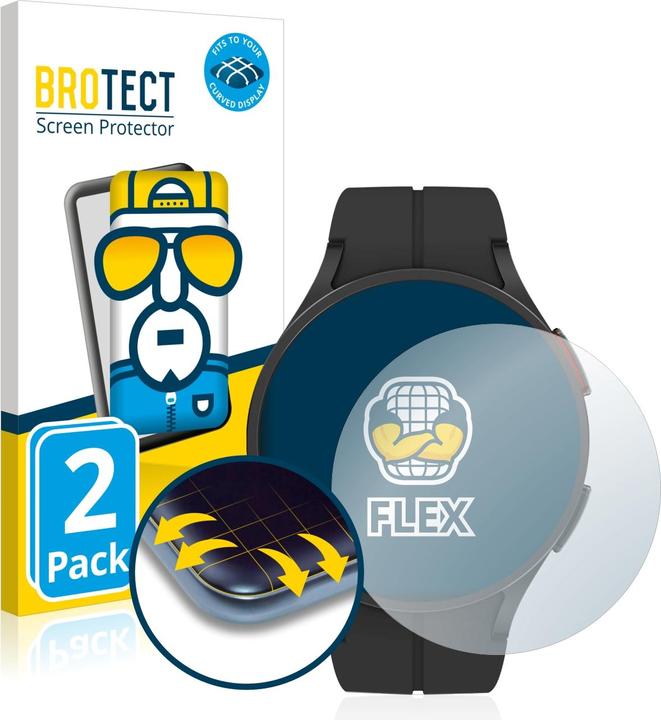 Productafbeelding BROTECT Volledig bedekkende screen protector (Galaxy Horloge 5 Pro)
