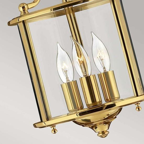 Produktbild Elstead Lighting Gentry Hängeleuchte E14 3-fach Poliertes Messing (E14)