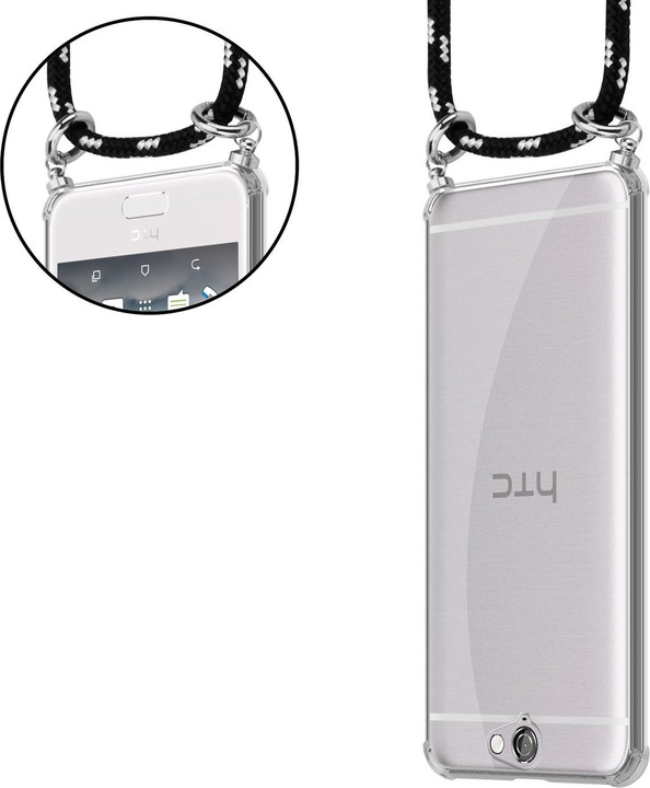 Produktbild Cadorabo TPU Handy Kette SILBER Cover