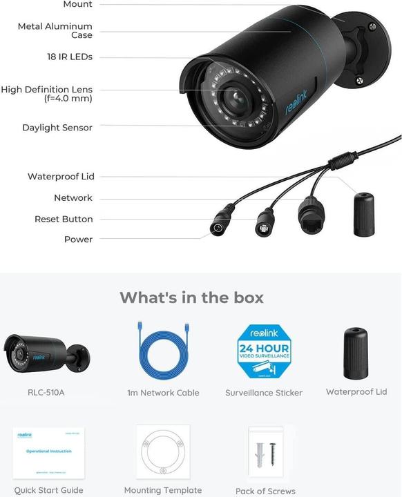 Produktbild Reolink RLC-510A (2560 x 1920 Pixels)