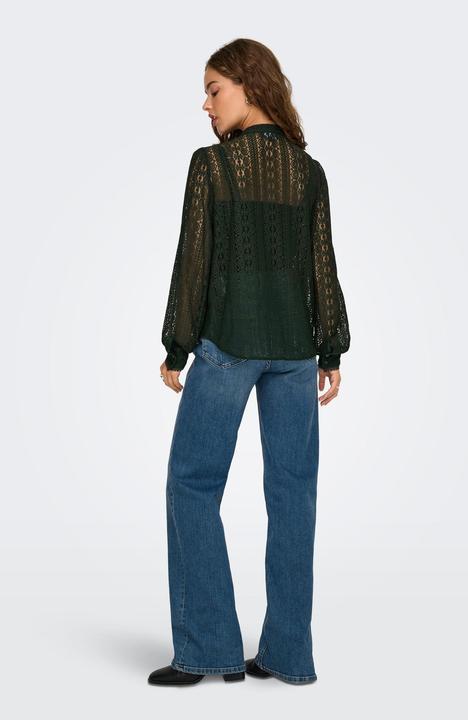 Produktbild Only Onlreba Lace L/S Shirt Wvn Noos (M)