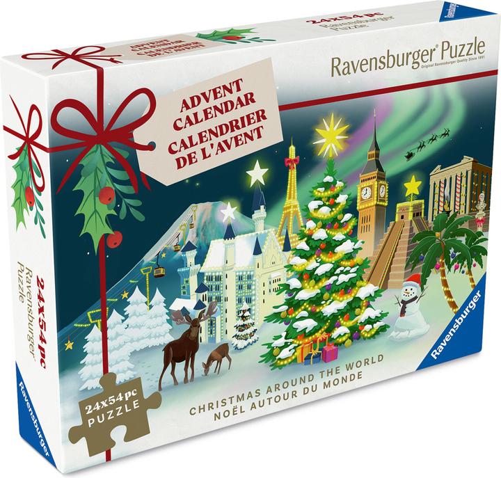 Immagine prodotto Ravensburger Kinderpuzzle 54 Teile - Puzzle Advent Calendar