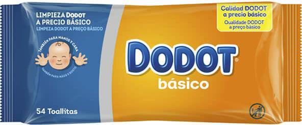 Dodot Toallitas Basico Recambio 54 Unidadaes