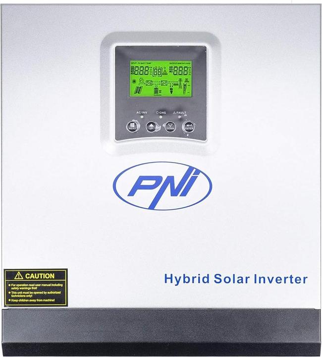 Actual product image PNI Solar inverter GreenHouse SC1800B 3KW 13A 3000VA, 24V, MPPT 60A, Off Grid Pure Sine Hybrid