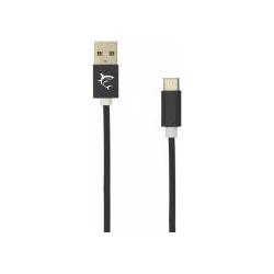 White Shark Adder cable USB-&gt Type-C M/M 2m (2 m), USB Kabel