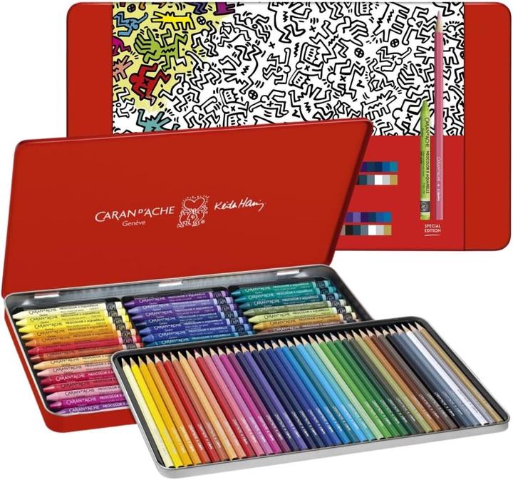 Produktbild Caran d'Ache Multiproduktset Keith Haring Sonderedition (82 x)