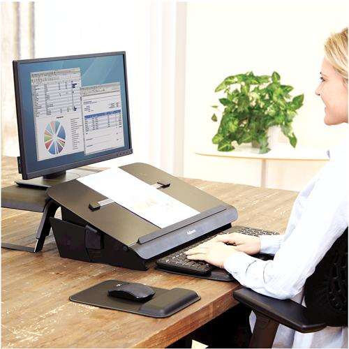 Produktbild Fellowes Dokumentenhalter Hana Schwarz (18 x 43 x 64 cm)