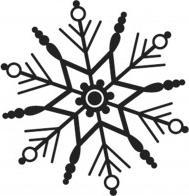 Actual product image Rayher Snowflake