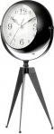Image du produit Giftdecor horloge en fer forgé cadran ovale miroir noir 32cm