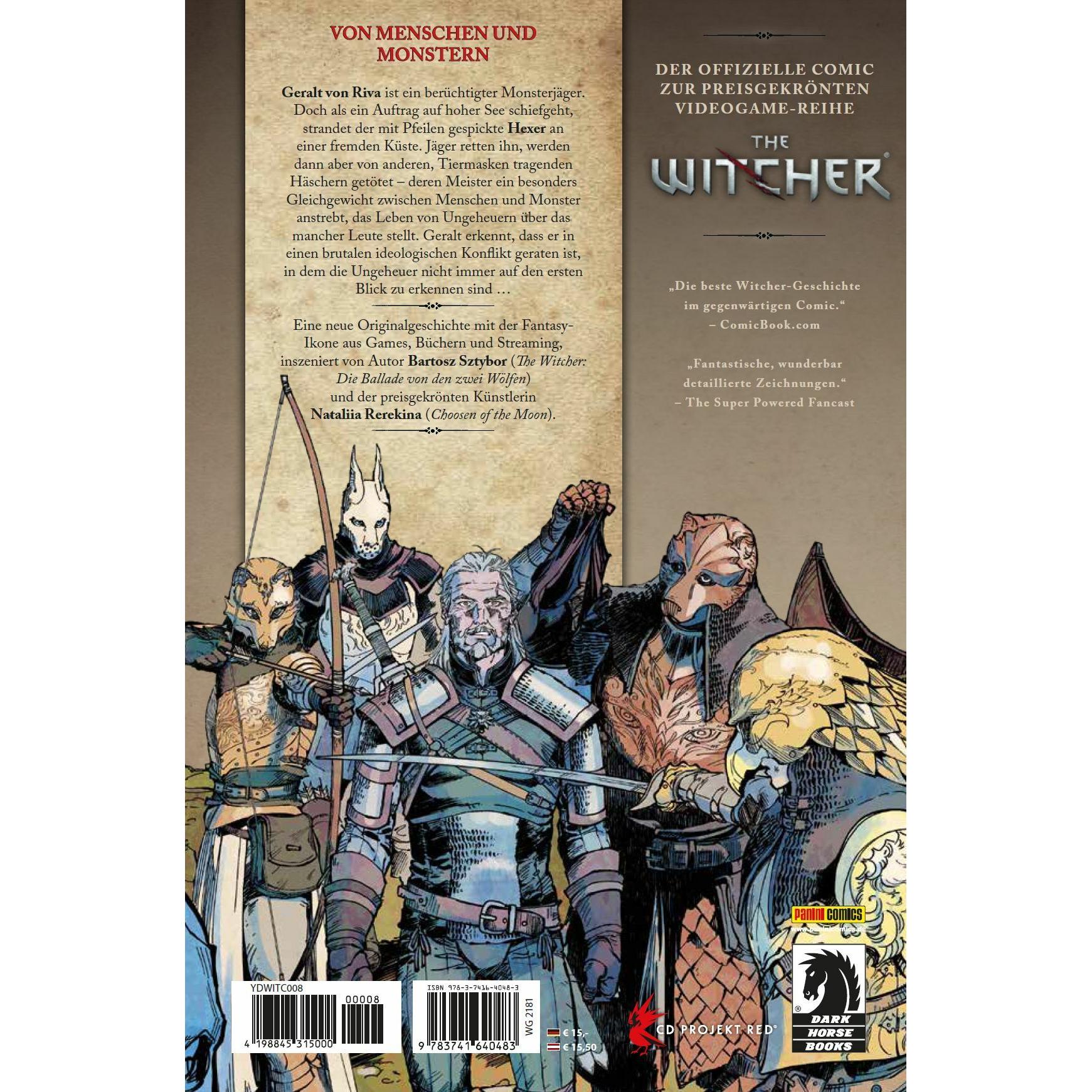 Thumbnail - The Witcher, Belletristik von Bartosz Sztybor, Nataliia Rerekina