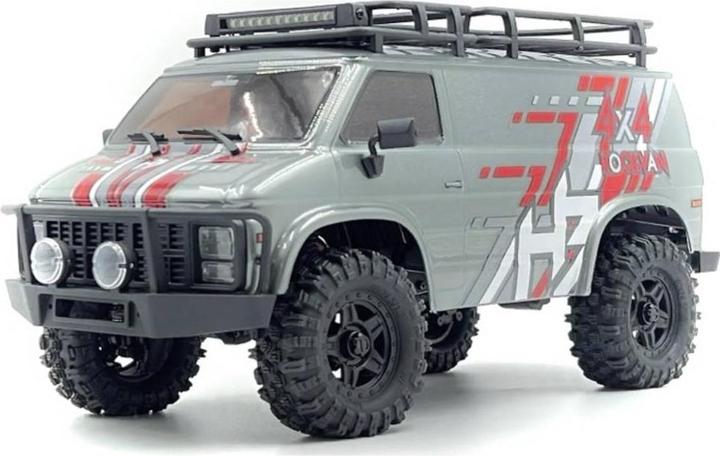 Produktbild Absima Crawler CR18P EVO-V2 Rock Van grey, 4WD, RTR, 1:18 (RTR Ready-to-Run)