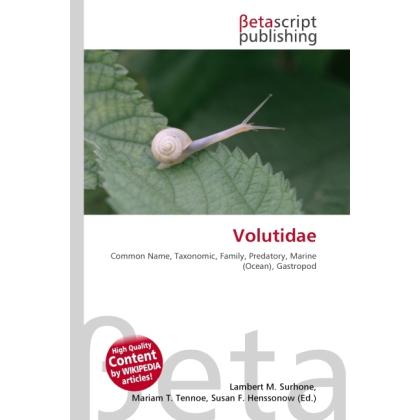 Volutidae, Fachbücher