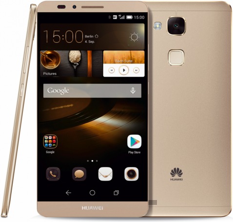 Produktbild Huawei Ascend Mate 7 (32 GB, Gold, 6", Dual SIM, 13 Mpx, 4G)