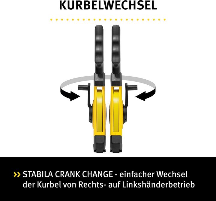 Actual product image Stabila 100m frame tape measure LBM 1000, steel tape (100 m)