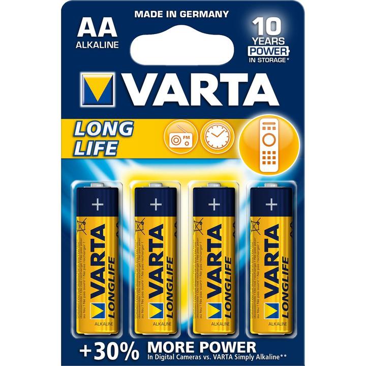 Produktbild Varta Longlife (4 Stk., AA, 2800 mAh)