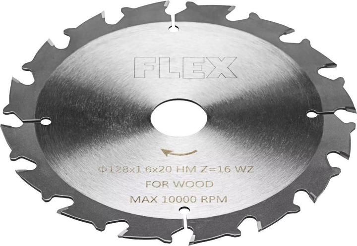 Produktbild Flex-Tools Zubehör 517682 Kreissägeblatt D128x1,0x20 HM Z=16 WZ