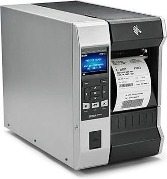 Actual product image Zebra ZT610, Thermal transfer, 600 x 600 DPI, 152 mm/sec, Wired & Wireless, Black, Grey (600 dpi)