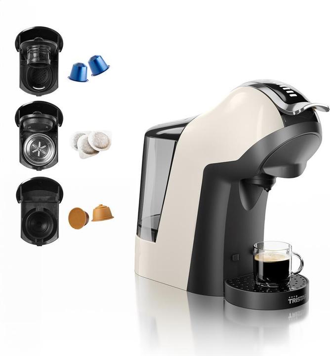 Productafbeelding Tristar Capsulemaker nespresso compatibel CM-2301 Multi 3in1 19 bar (NESCAFÉ Dolce Gusto)