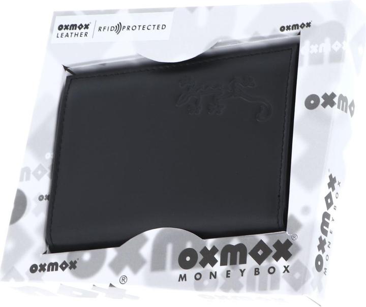 Immagine prodotto Oxmox Portafoglio in pelle con protezione RFID 9,5 cm