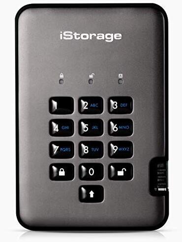 Actual product image iStorage diskAshur Pro2 SSD 16TB FIPS (16 TB)