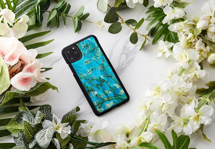Produktbild Ikins SmartPhone case iPhone 11 Pro Max almond blossom black (Apple iPhone 11 Pro Max)