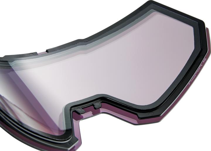 Productafbeelding 100% Skibril Snowcraft XL Hiper Black-Mirror Silver