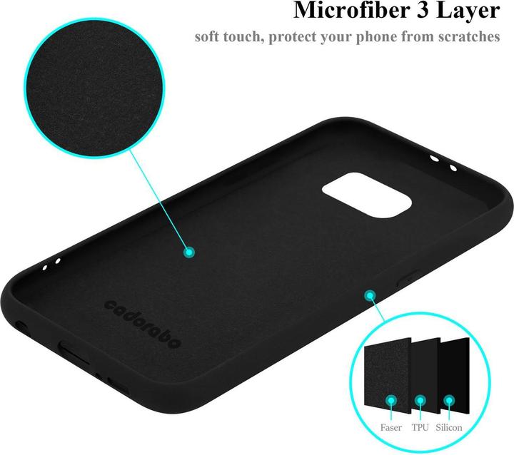 Produktbild Cadorabo TPU Liquid Silicone Case Cover (Samsung Galaxy S6)