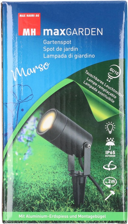 Produktbild Max Hauri maxGARDEN Gartenspot ALU IP65 Marso (GU10, IP65)