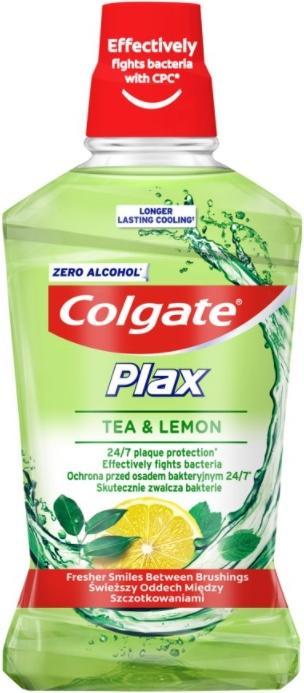 Actual product image Colgate Plax Tea & Lemon (500 ml, Mouthwash)