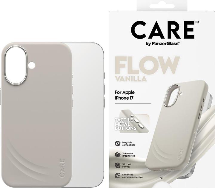 Actual product image PanzerGlass Care by Feature Flow Case (Apple iPhone 17)