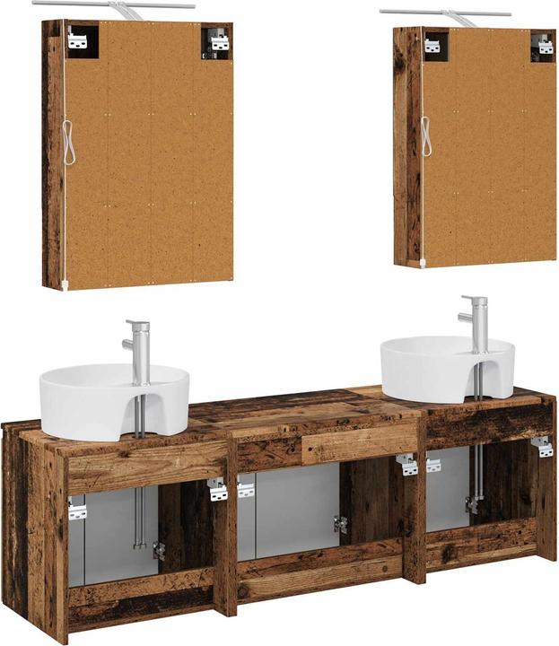 Produktbild vidaXL Badezimmerschrank-Set