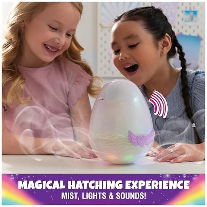 Actual product image Hatchimals Puffacorn Alive Secret Hatch