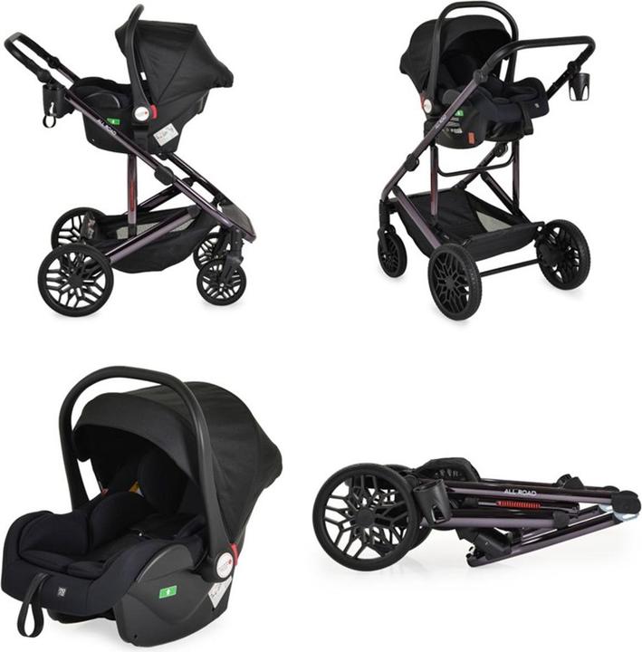 Image du produit Moni poussette combinée 3 en 1