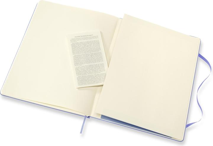 Actual product image Moleskine Notebook HC XL (19 x 25 cm, Plain, Hardcover)