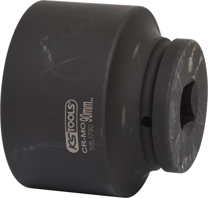 Actual product image KS Tools 1" power socket short (90 mm)