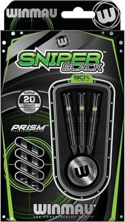 Image du produit Winmau Sniper noir (24 g)