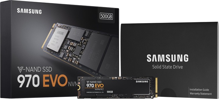 Image du produit Samsung 970 Evo (500 Go, M.2 2280)
