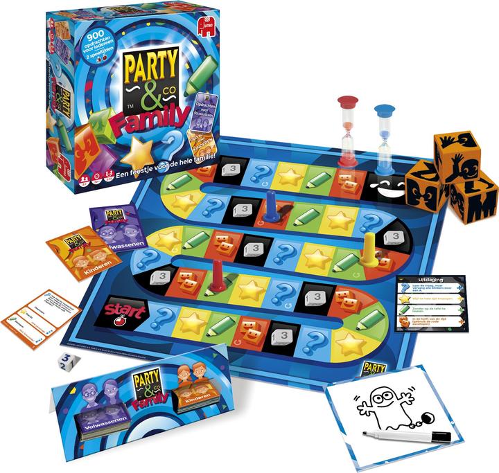 Actual product image Jumbo Par & Co. Family Quiz Game Kids & Adults (Dutch)