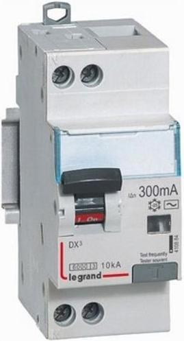 Actual product image Legrand Dx3 FI/LS switch C16A 1P+N 411061 6Ka 30Ma A 411061