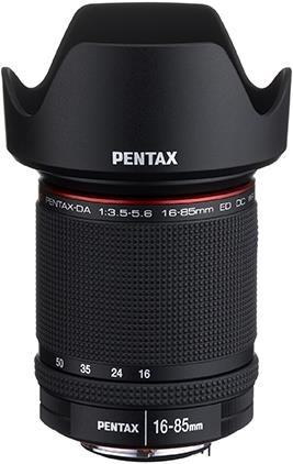 Actual product image Pentax HD DA 16-85mm f/3.5-5.6 ED DC WR (Pentax K, APS-C / DX)