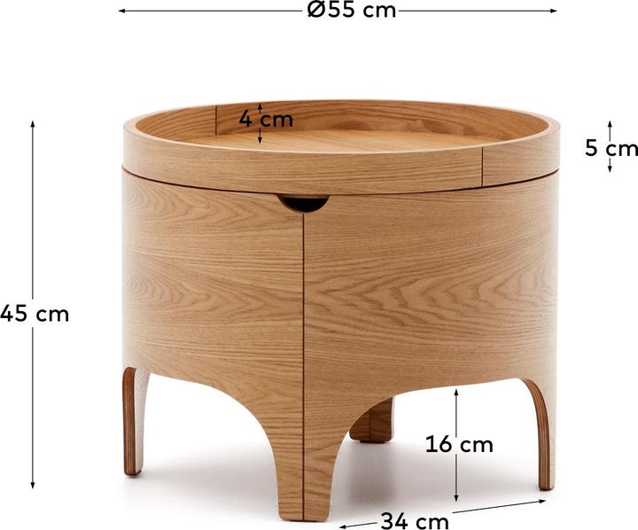 Image du produit Kave Home Octavia (55 x 55 x 45 cm)
