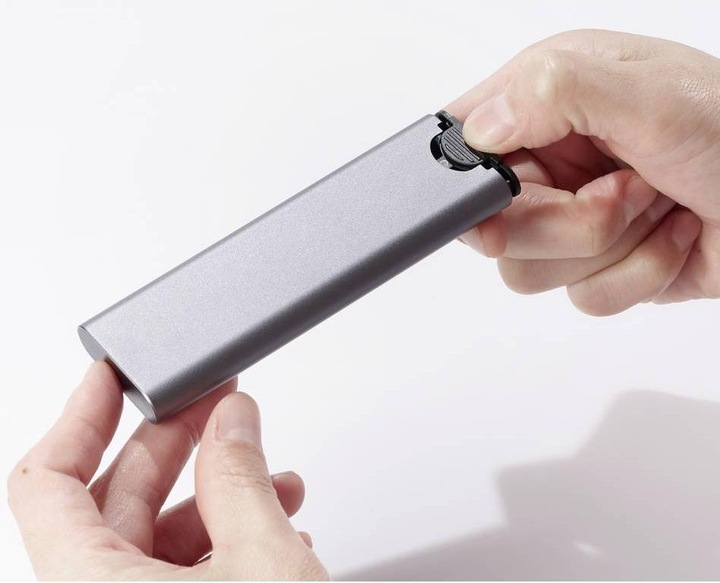 Actual product image Renkforce RF-ENC-600 M.2 hard drive enclosure M.2 SATA SSD, M.2 PCIe NVMe SSD USB (M.2 2280, M.2 2230, M.2 2260, M.2 2242)