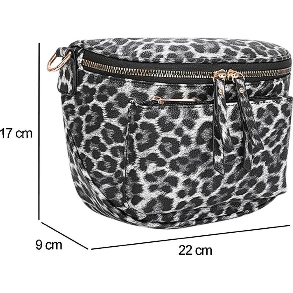 Thumbnail - Gallantry, Bauchtasche, HB-830475-BK Bananentasche, Grau