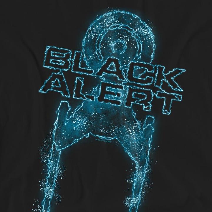 Immagine prodotto Universal Textiles Black Alert Maglietta Adulto Unisex (L)