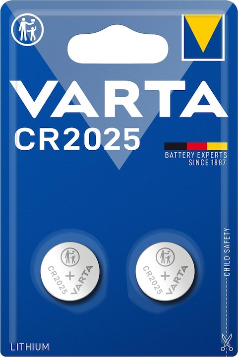 Produktbild Varta Electronics CR2025 (2 Stk., CR2025, 165 mAh)