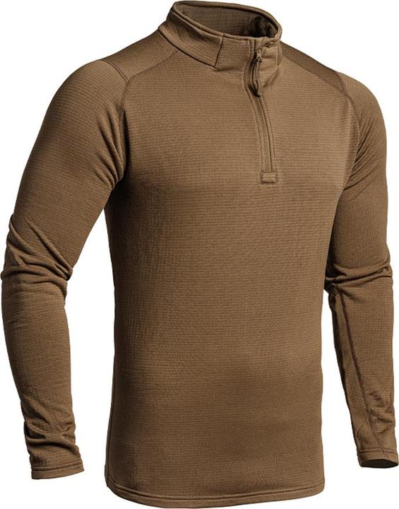 Immagine prodotto A10 Equipment Langarm Shirt THERMO PERFORMER SWEAT ZIP -10°C/-20°C, tan (XXL)