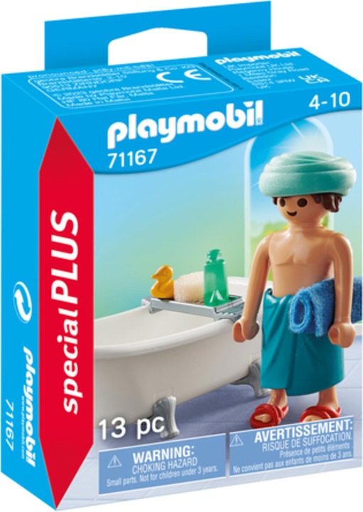 Produktbild Playmobil Mann in der Badewanne (71167, Playmobil Special Plus)