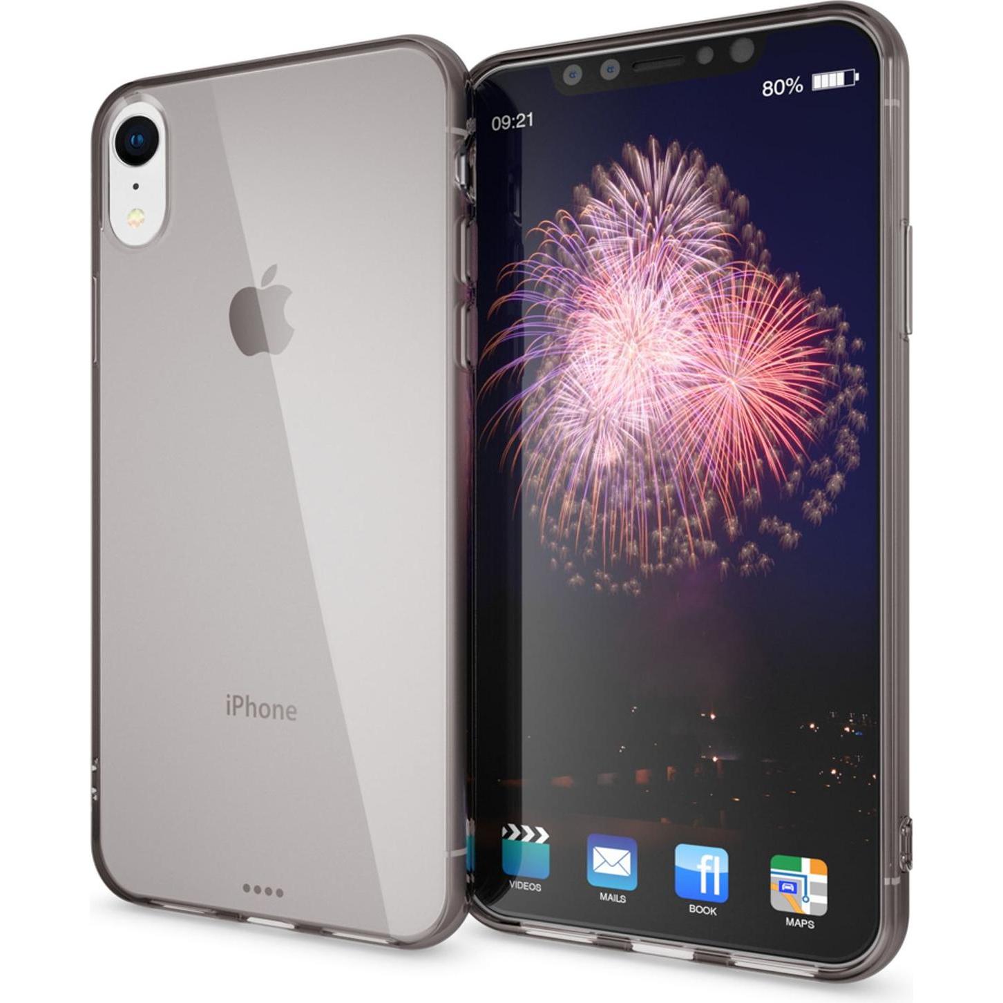 Nalia Handyhülle (Apple iPhone XR), Smartphone Hülle, Grau