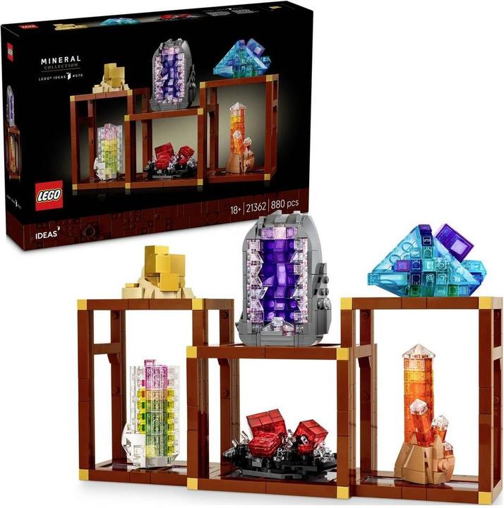 Image du produit LEGO Collection de minéraux (LEGO Ideas)