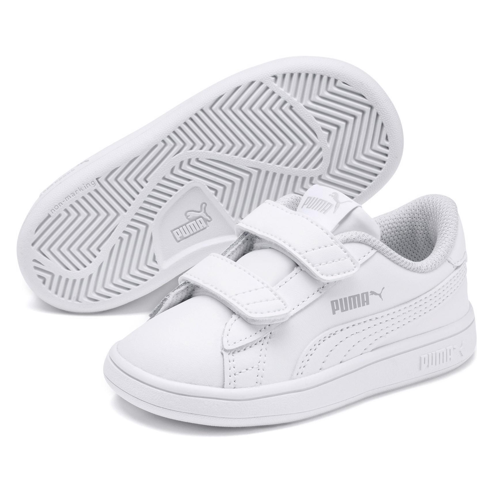Puma, Unisex, Sneakers, Smash V2 L V Inf-365174, Wit, (23)
